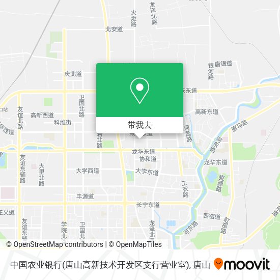 中国农业银行(唐山高新技术开发区支行营业室)地图