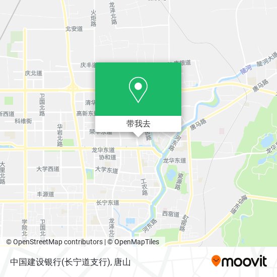 中国建设银行(长宁道支行)地图