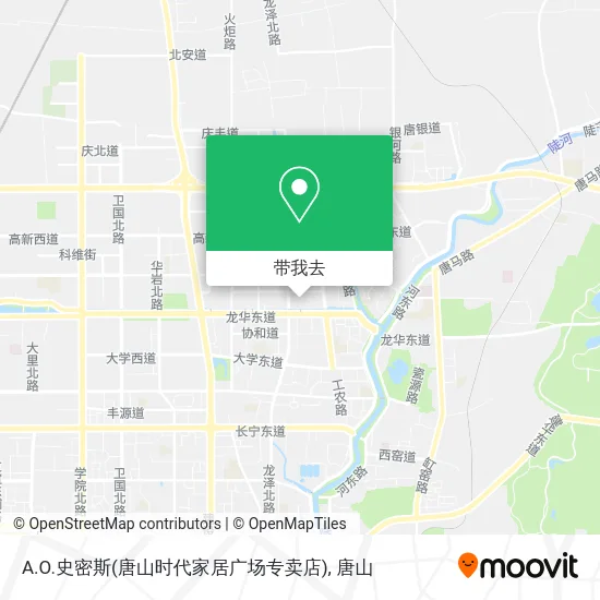 A.O.史密斯(唐山时代家居广场专卖店)地图