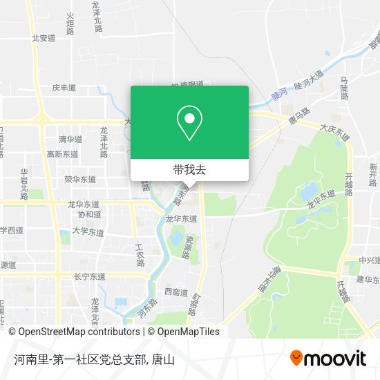 河南里-第一社区党总支部地图