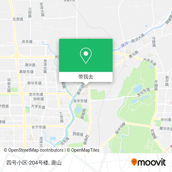 四号小区-204号楼地图