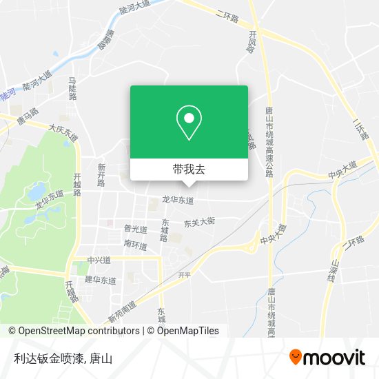 利达钣金喷漆地图