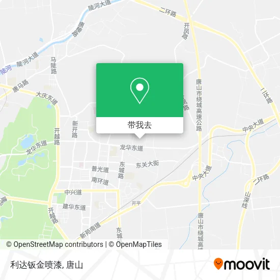 利达钣金喷漆地图