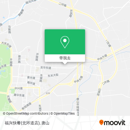 福兴快餐(北环道店)地图