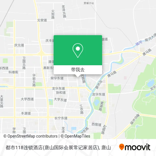 都市118连锁酒店(唐山国际会展常记家居店)地图