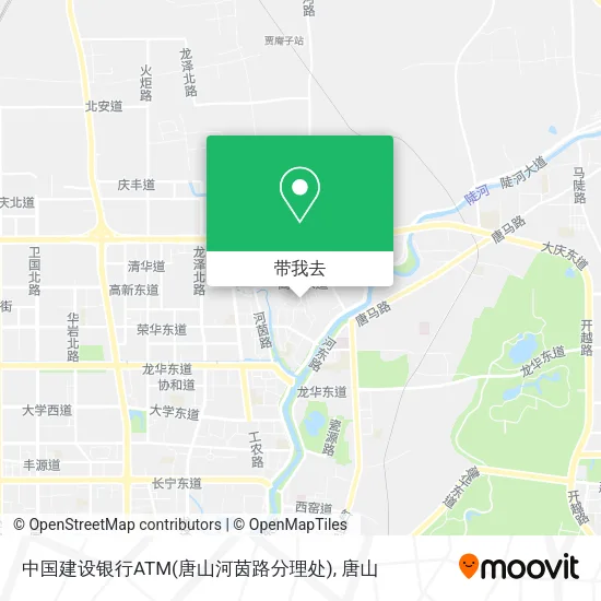 中国建设银行ATM(唐山河茵路分理处)地图
