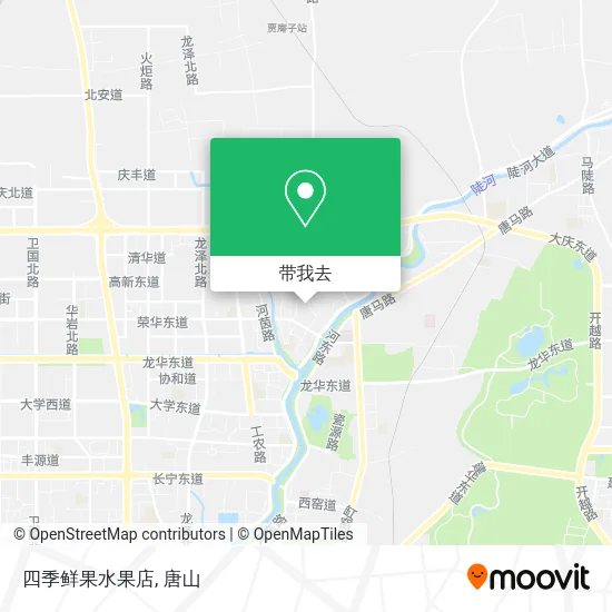 四季鲜果水果店地图