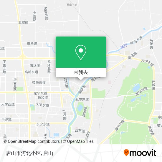 唐山市河北小区地图