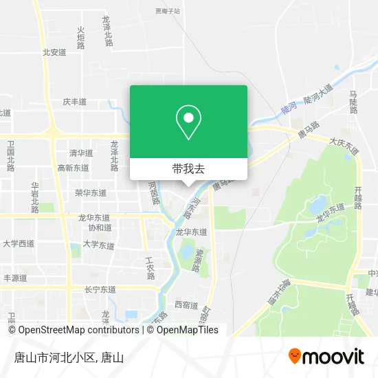 唐山市河北小区地图