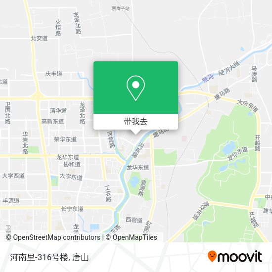 河南里-316号楼地图