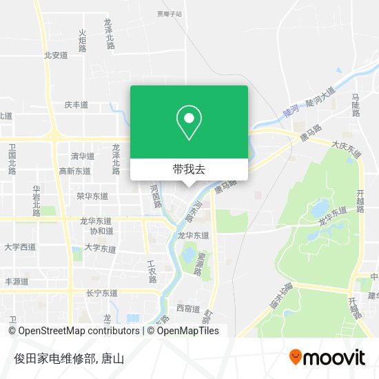 俊田家电维修部地图