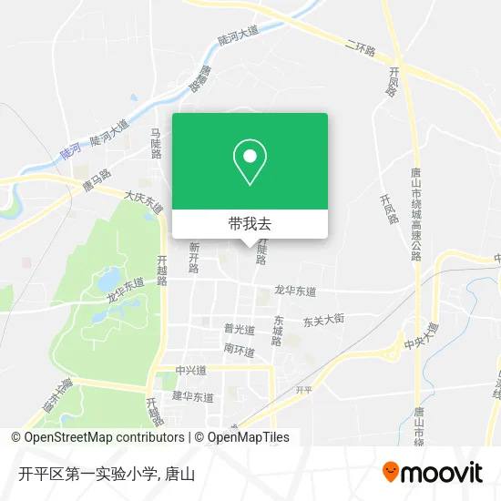 开平区第一实验小学地图