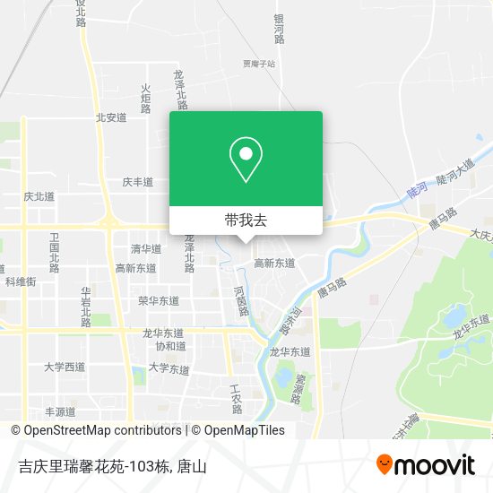 吉庆里瑞馨花苑-103栋地图