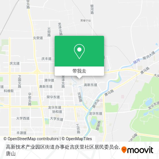 高新技术产业园区街道办事处吉庆里社区居民委员会地图