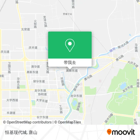 恒基现代城地图