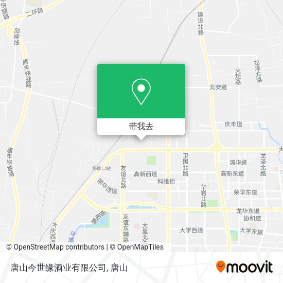 唐山今世缘酒业有限公司地图