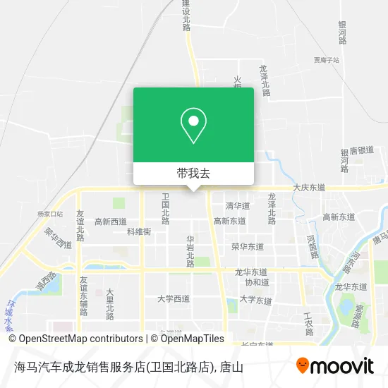 海马汽车成龙销售服务店(卫国北路店)地图