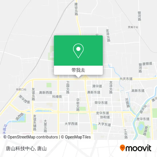 唐山科技中心地图