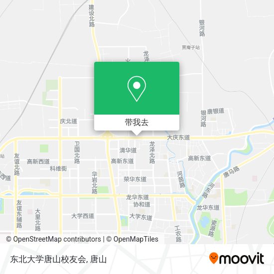 东北大学唐山校友会地图