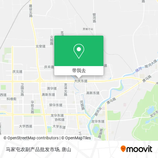 马家屯农副产品批发市场地图