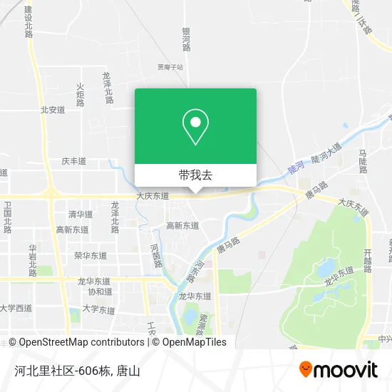 河北里社区-606栋地图