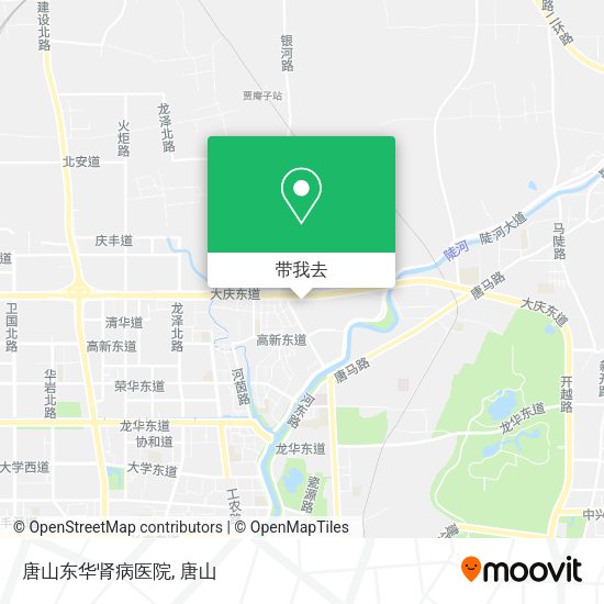 唐山东华肾病医院地图