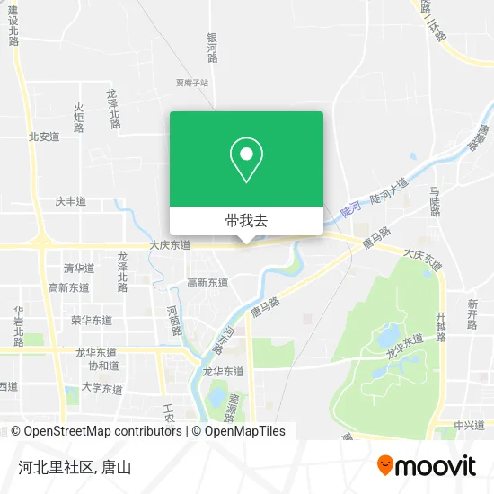 河北里社区地图