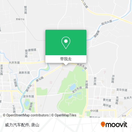 威力汽车配件地图