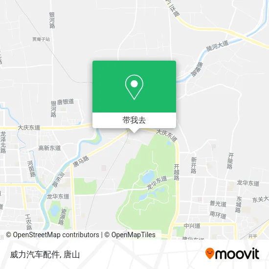 威力汽车配件地图