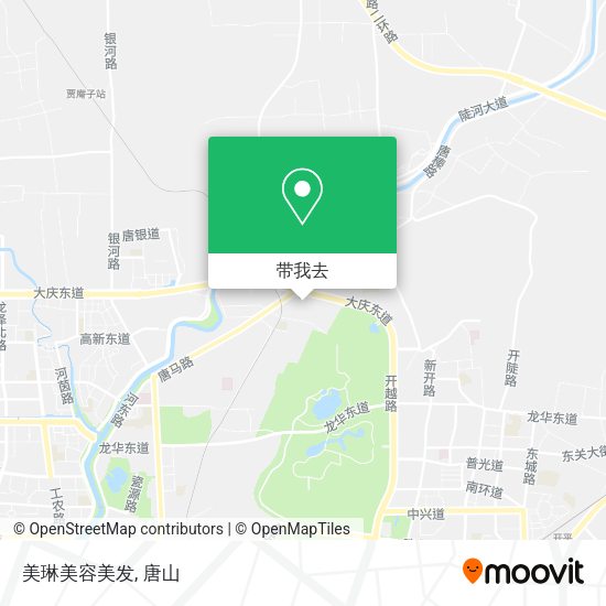 美琳美容美发地图