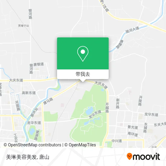 美琳美容美发地图