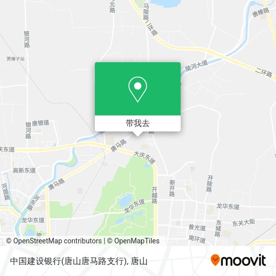 中国建设银行(唐山唐马路支行)地图