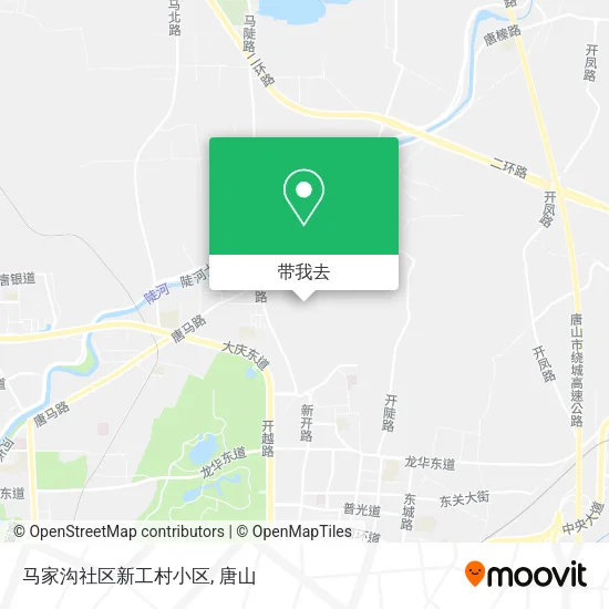 马家沟社区新工村小区地图