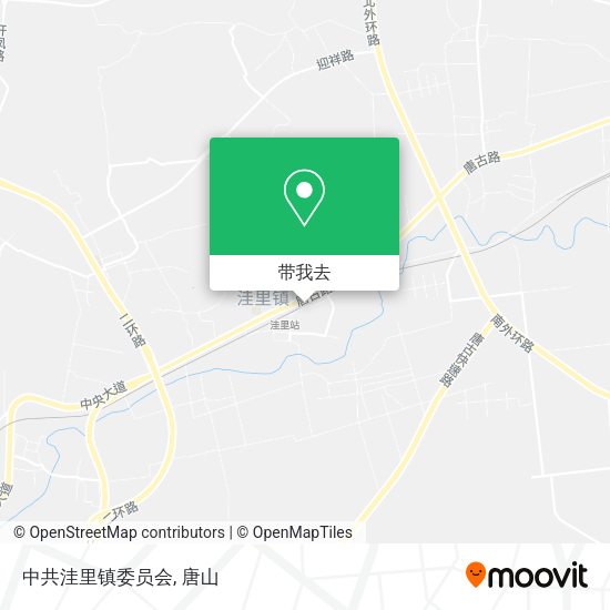 中共洼里镇委员会地图