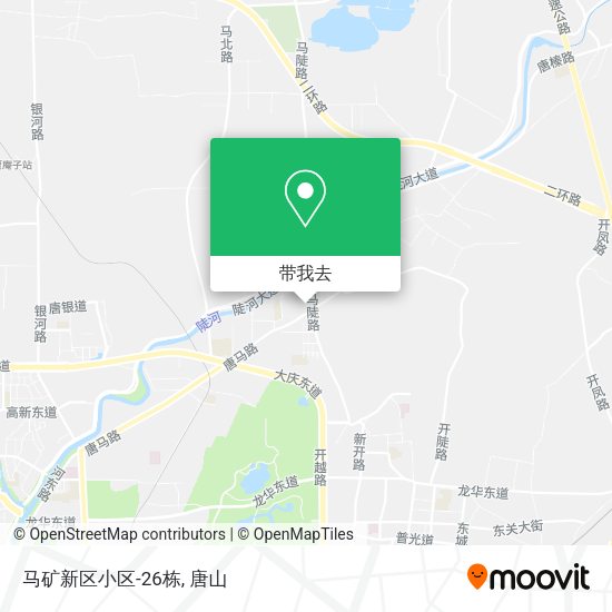 马矿新区小区-26栋地图