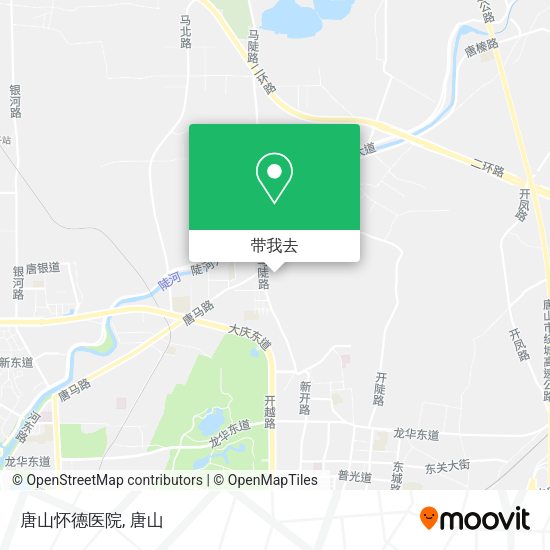 唐山怀德医院地图