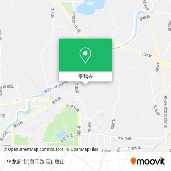 华龙超市(唐马路店)地图
