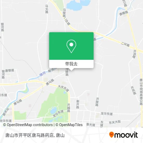 唐山市开平区唐马路药店地图