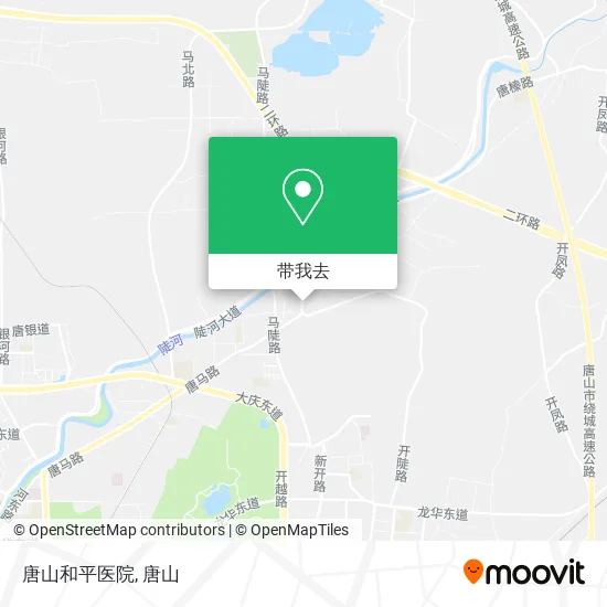 唐山和平医院地图