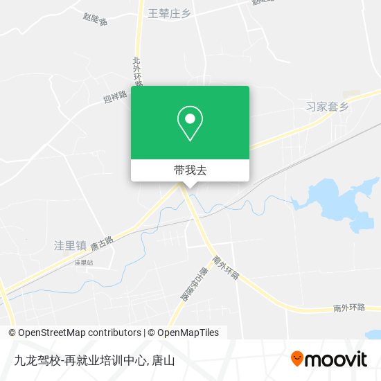九龙驾校-再就业培训中心地图