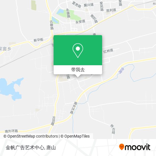 金帆广告艺术中心地图