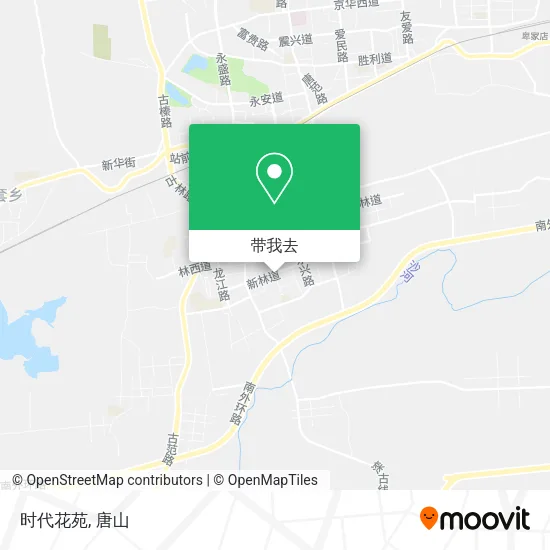 时代花苑地图