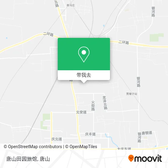 唐山田园旅馆地图