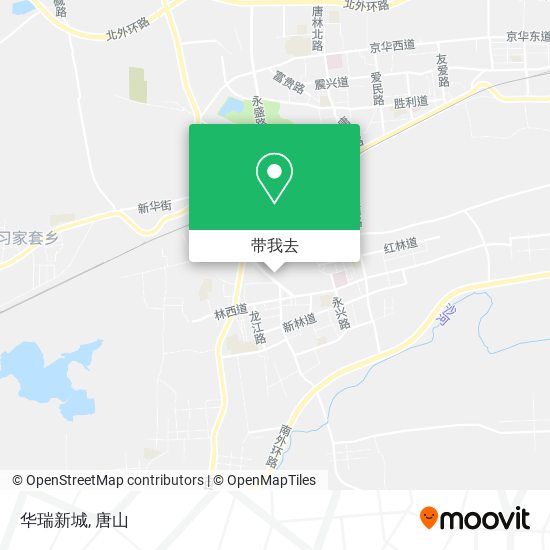 华瑞新城地图