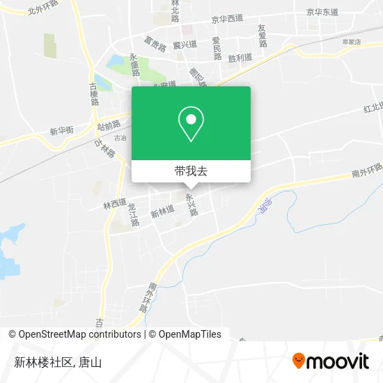 新林楼社区地图