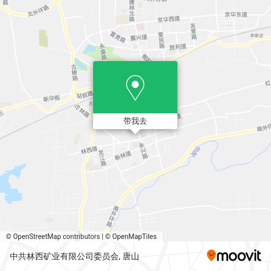 中共林西矿业有限公司委员会地图