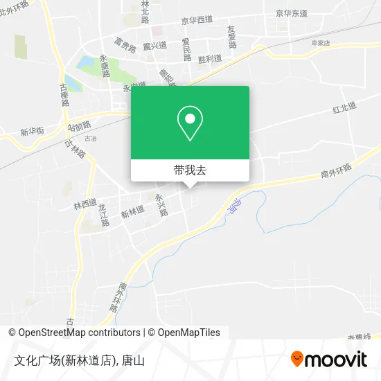 文化广场(新林道店)地图