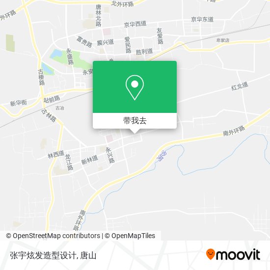 张宇炫发造型设计地图