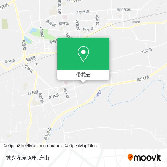 繁兴花苑-A座地图