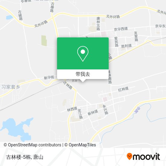 古林楼-5栋地图